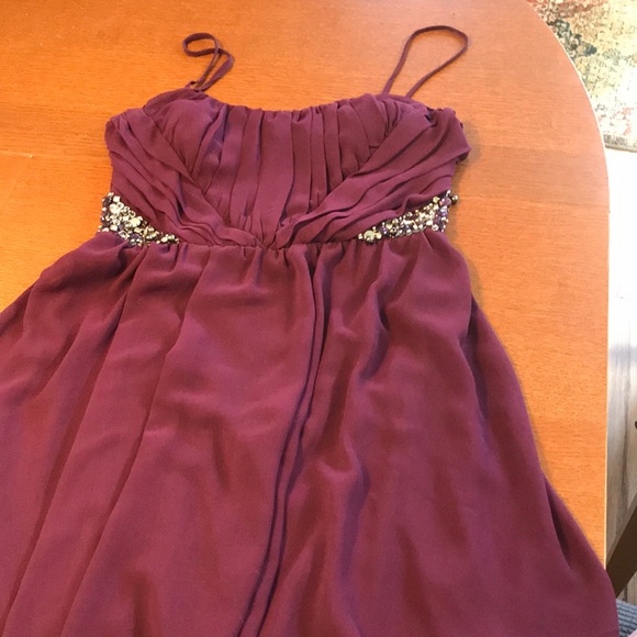 deep purple homecoming dresses